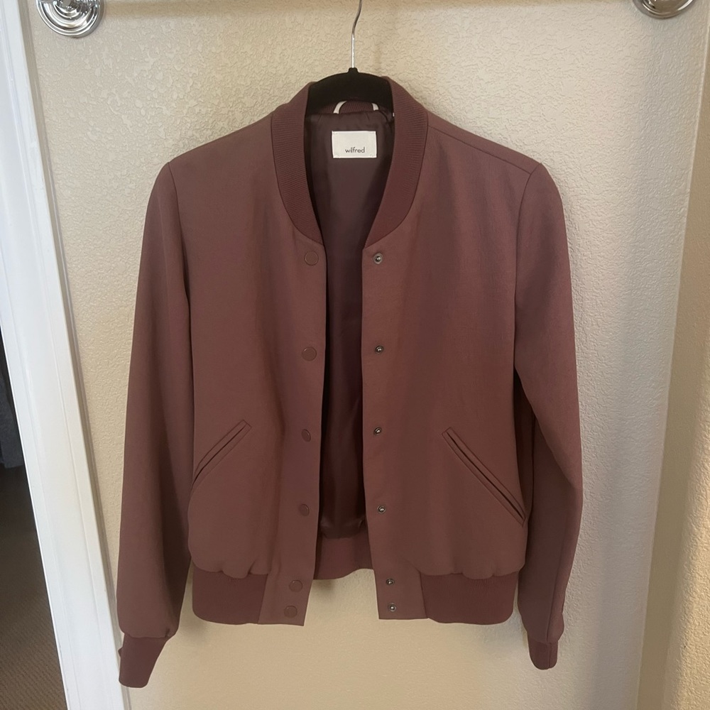 Aritzia Wilfred Poussin Bomber